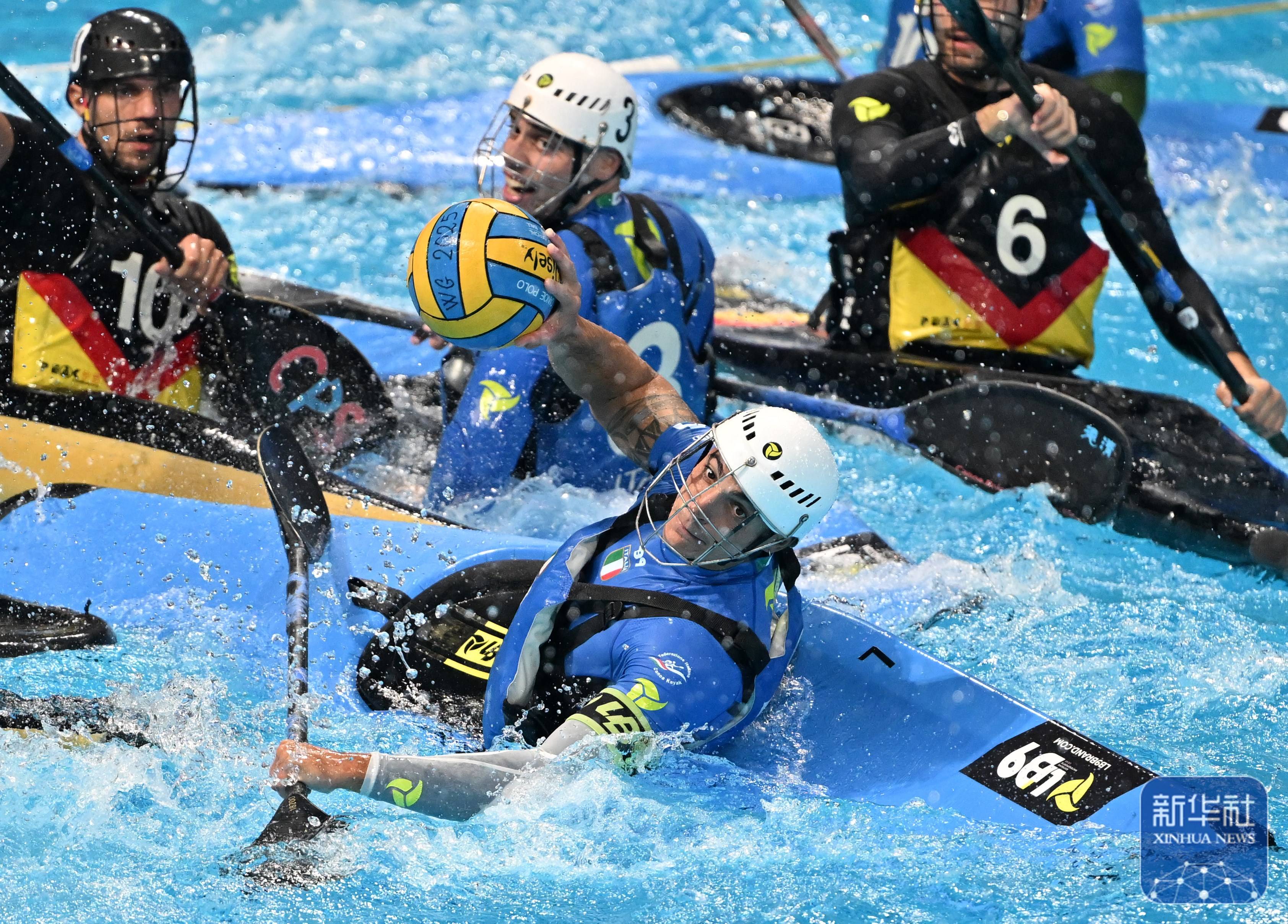 成都世运会|皮艇球男子决赛:德国队夺冠