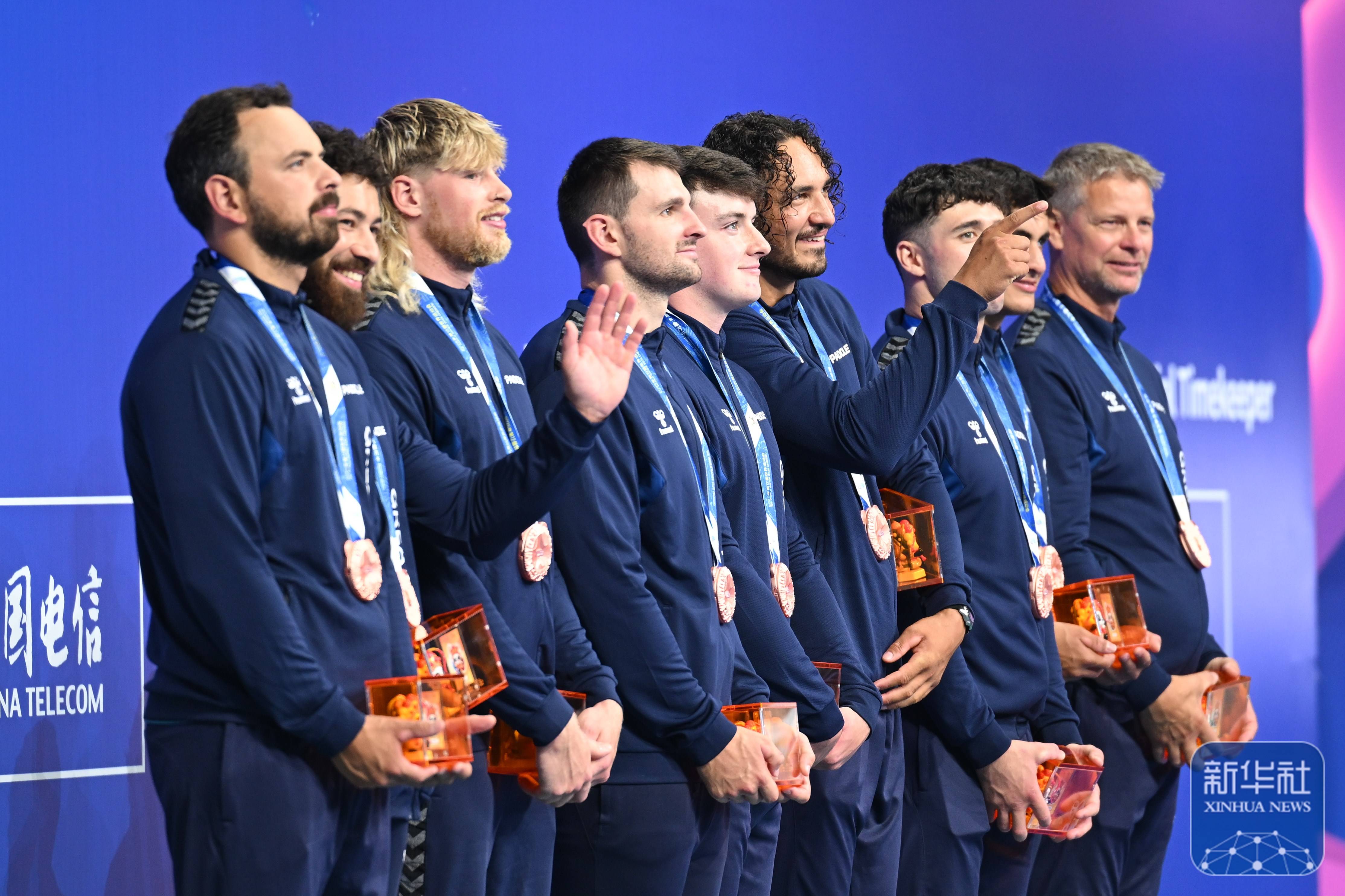 成都世运会|皮艇球男子决赛:德国队夺冠