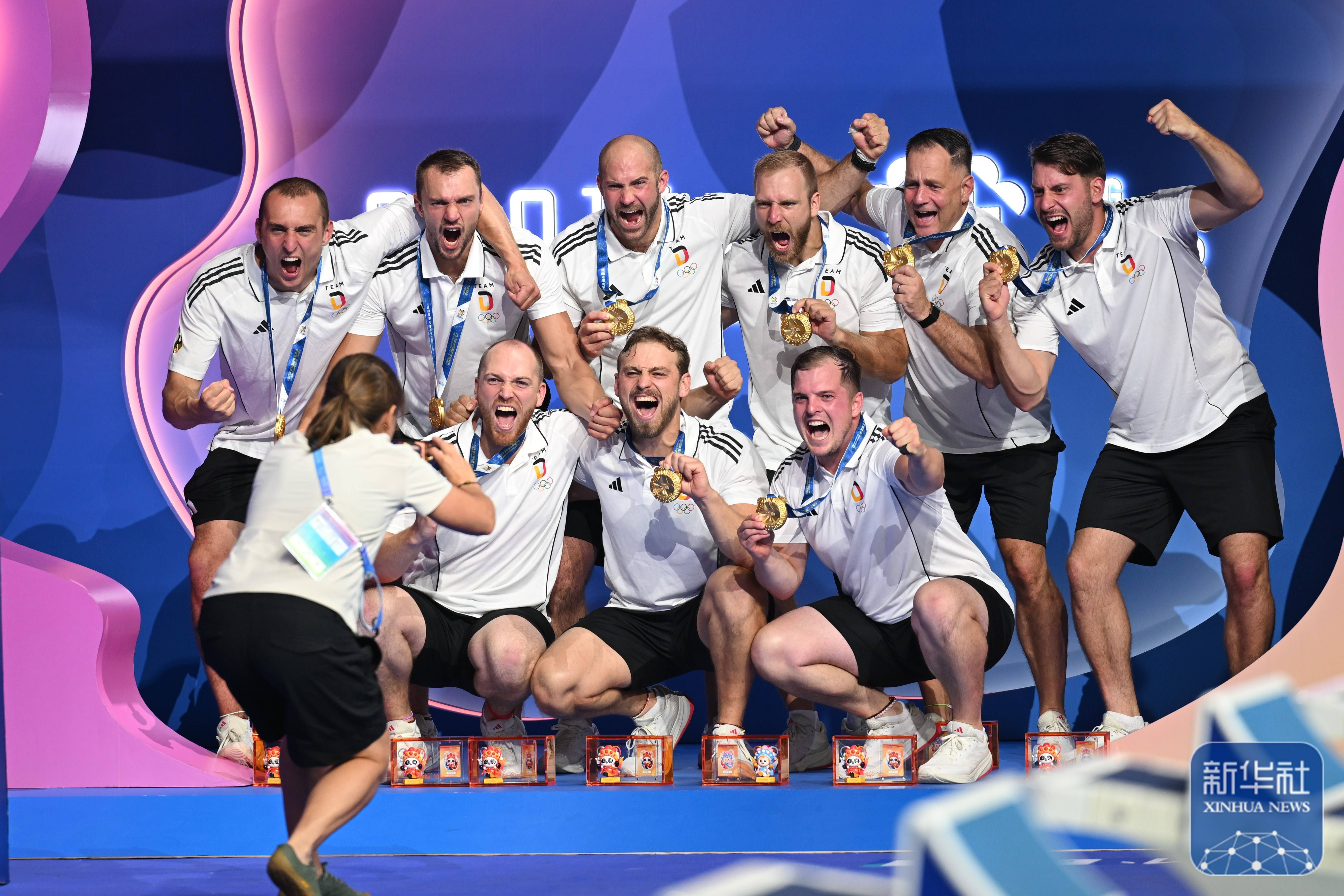 成都世运会|皮艇球男子决赛:德国队夺冠