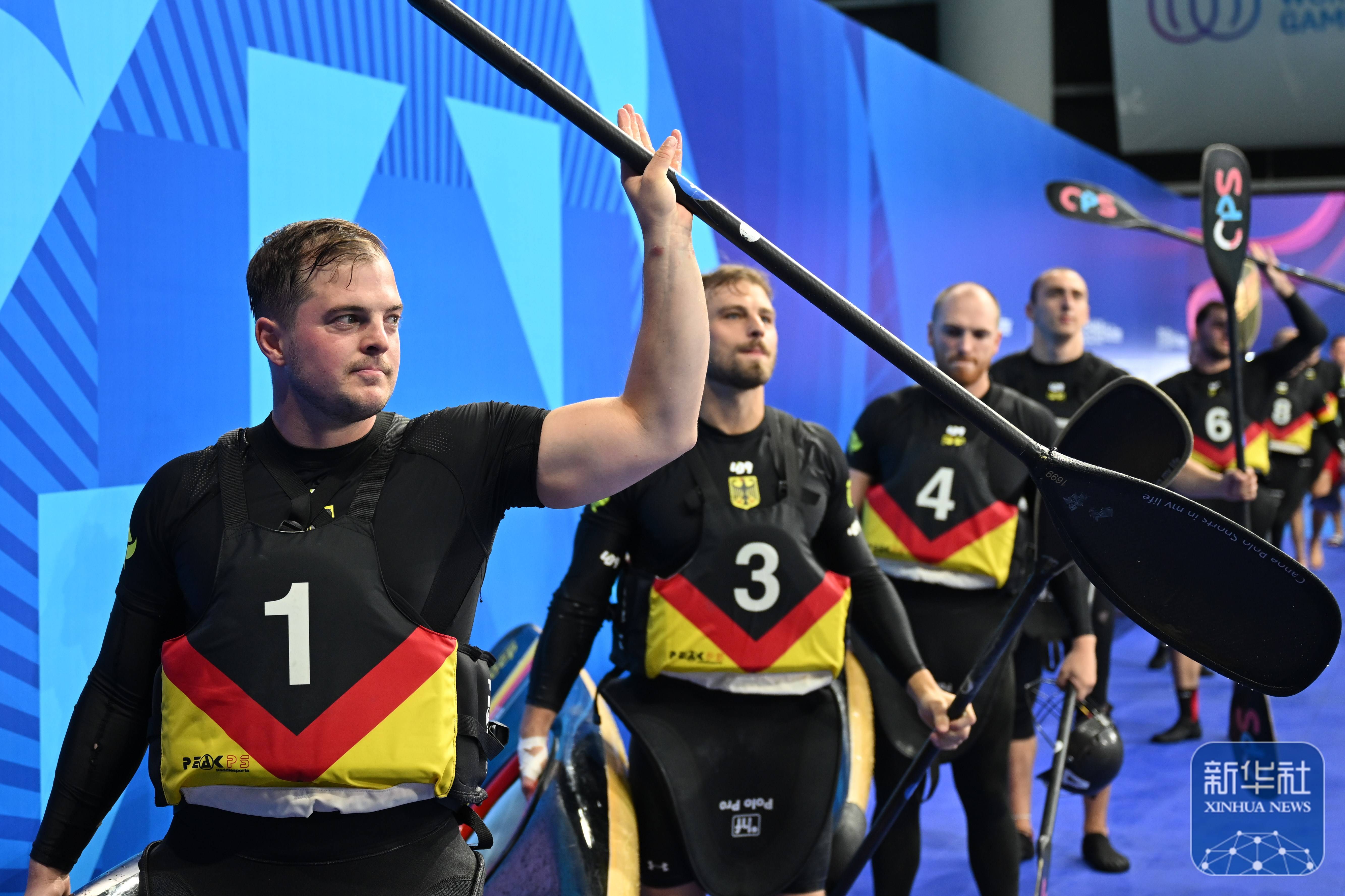 成都世运会|皮艇球男子决赛:德国队夺冠