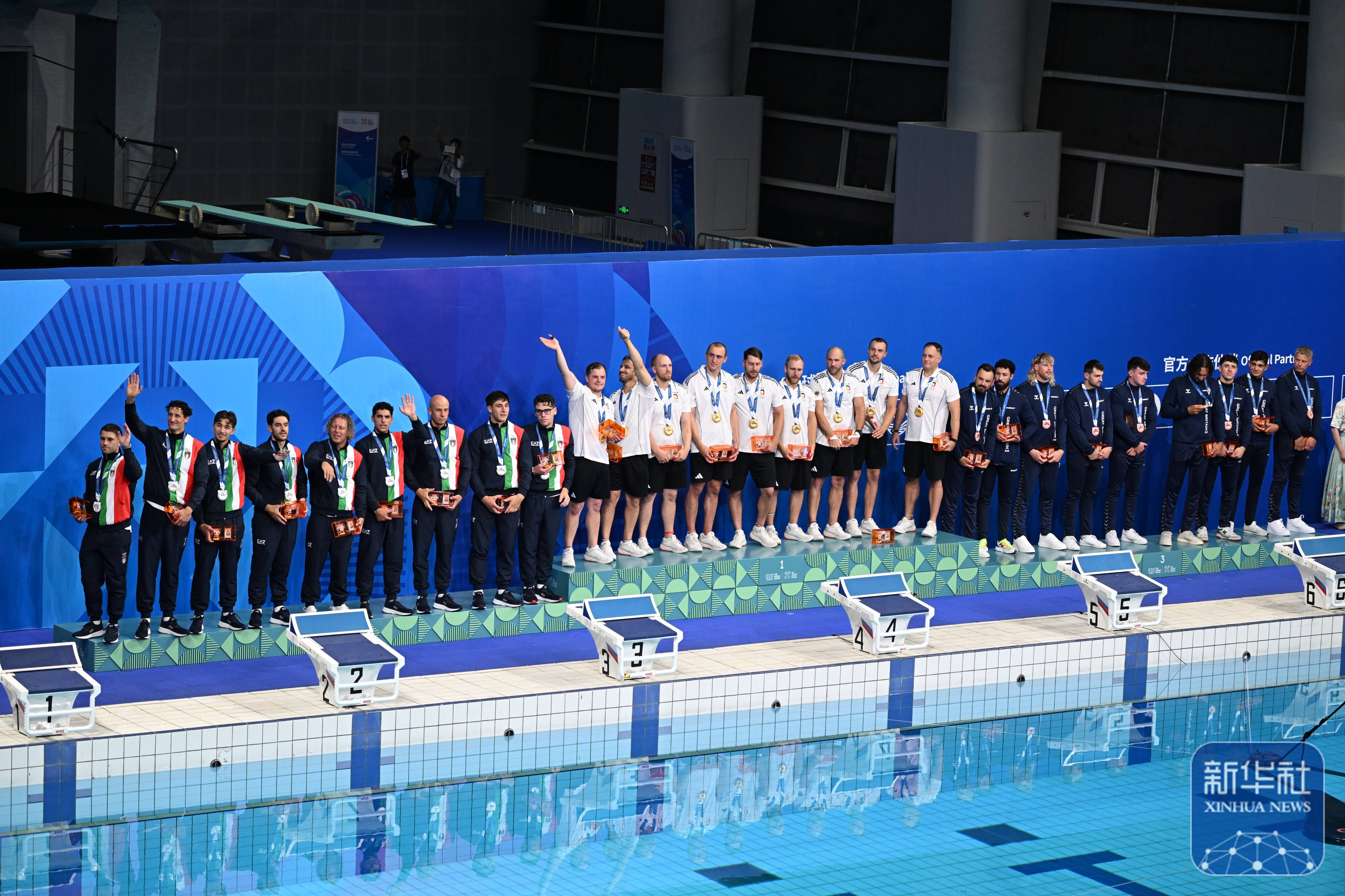 成都世运会|皮艇球男子决赛:德国队夺冠